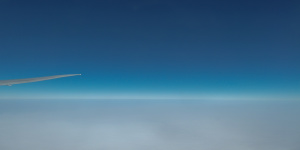 Over Saudi Arabia
